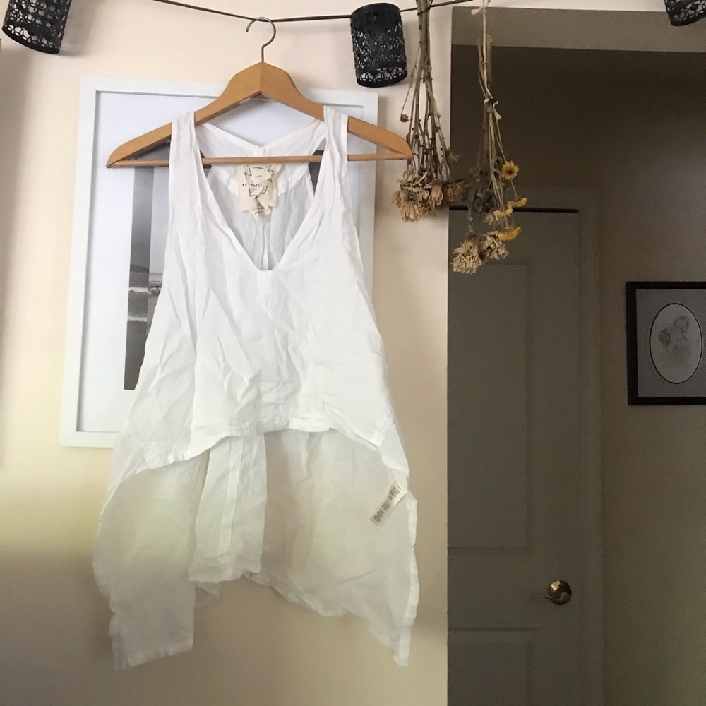🥥Free People High-Low Tank🥥